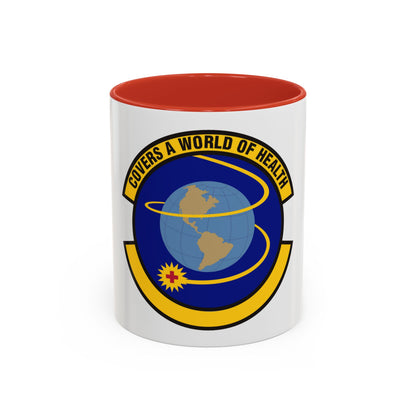 4 Operational Medical Readiness Squadron ACC (U.S. Air Force) Accent Coffee Mug