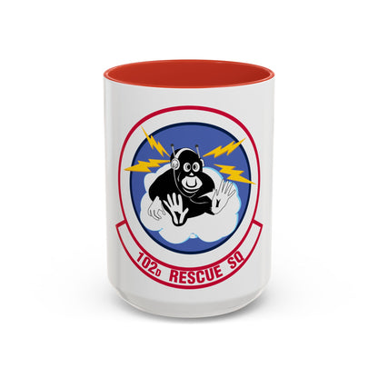 102d Rescue Squadron (U.S. Air Force) Accent Coffee Mug