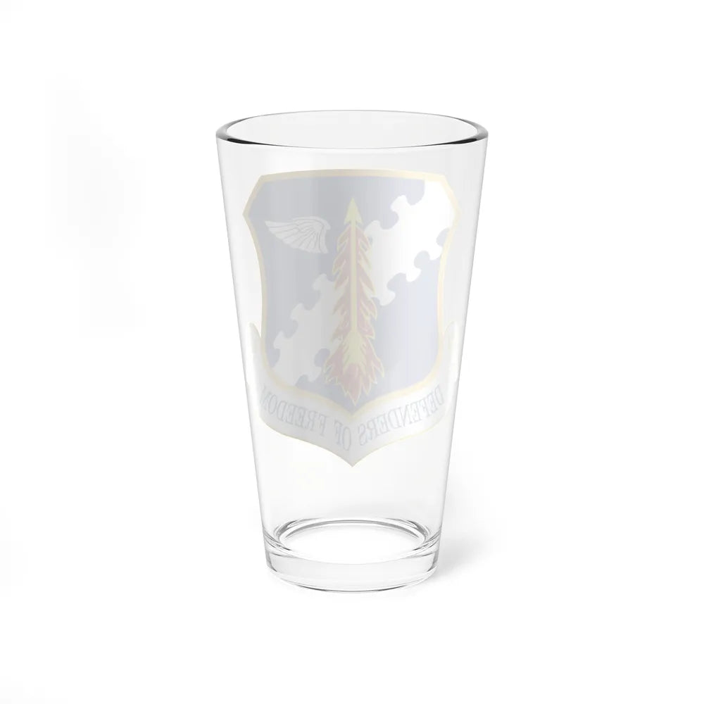 182d Airlift Wing insignia AFD 080128 056 (U.S. Air Force) Pint Glass 16oz-Go Mug Yourself