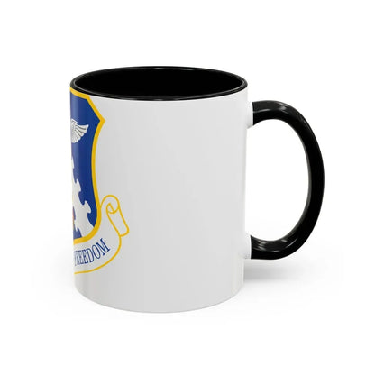 182d Airlift Wing insignia AFD 080128 056 (U.S. Air Force) Accent Coffee Mug - Go Mug Yourself