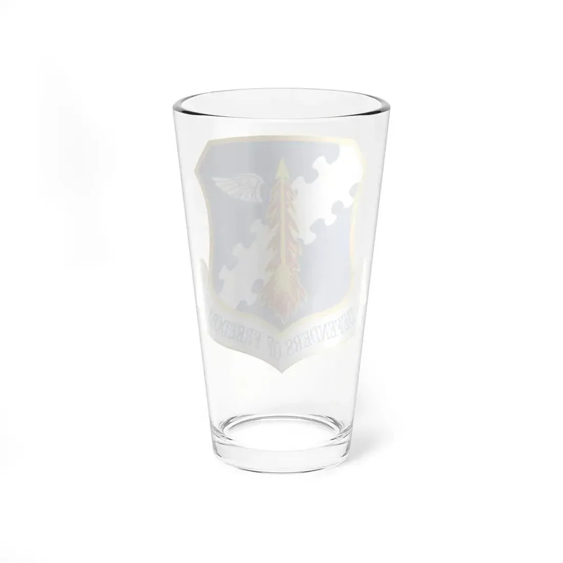 182d Airlift Wing insignia AFD 080128 056 (U.S. Air Force) Pint Glass 16oz - Go Mug Yourself
