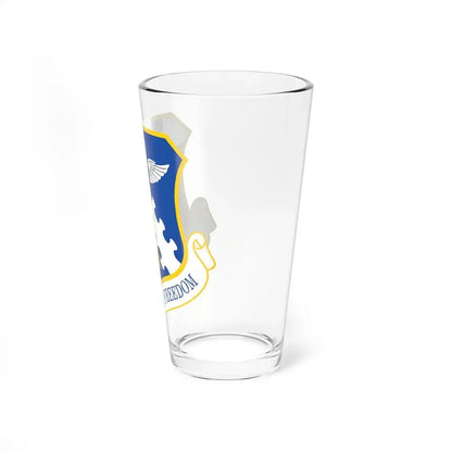 182d Airlift Wing insignia AFD 080128 056 (U.S. Air Force) Pint Glass 16oz - Go Mug Yourself