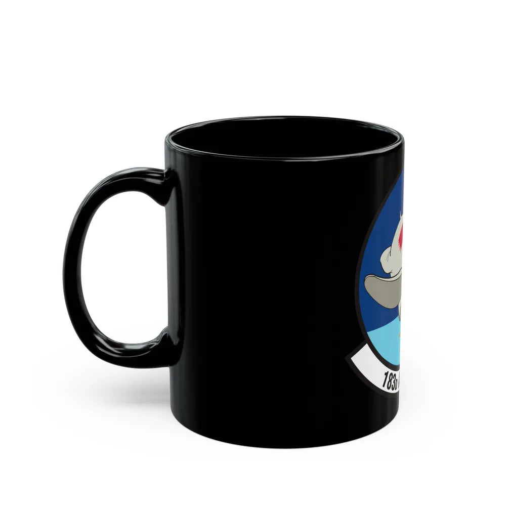 183 Airlift Squadron (U.S. Air Force) Black Coffee Mug-Go Mug Yourself