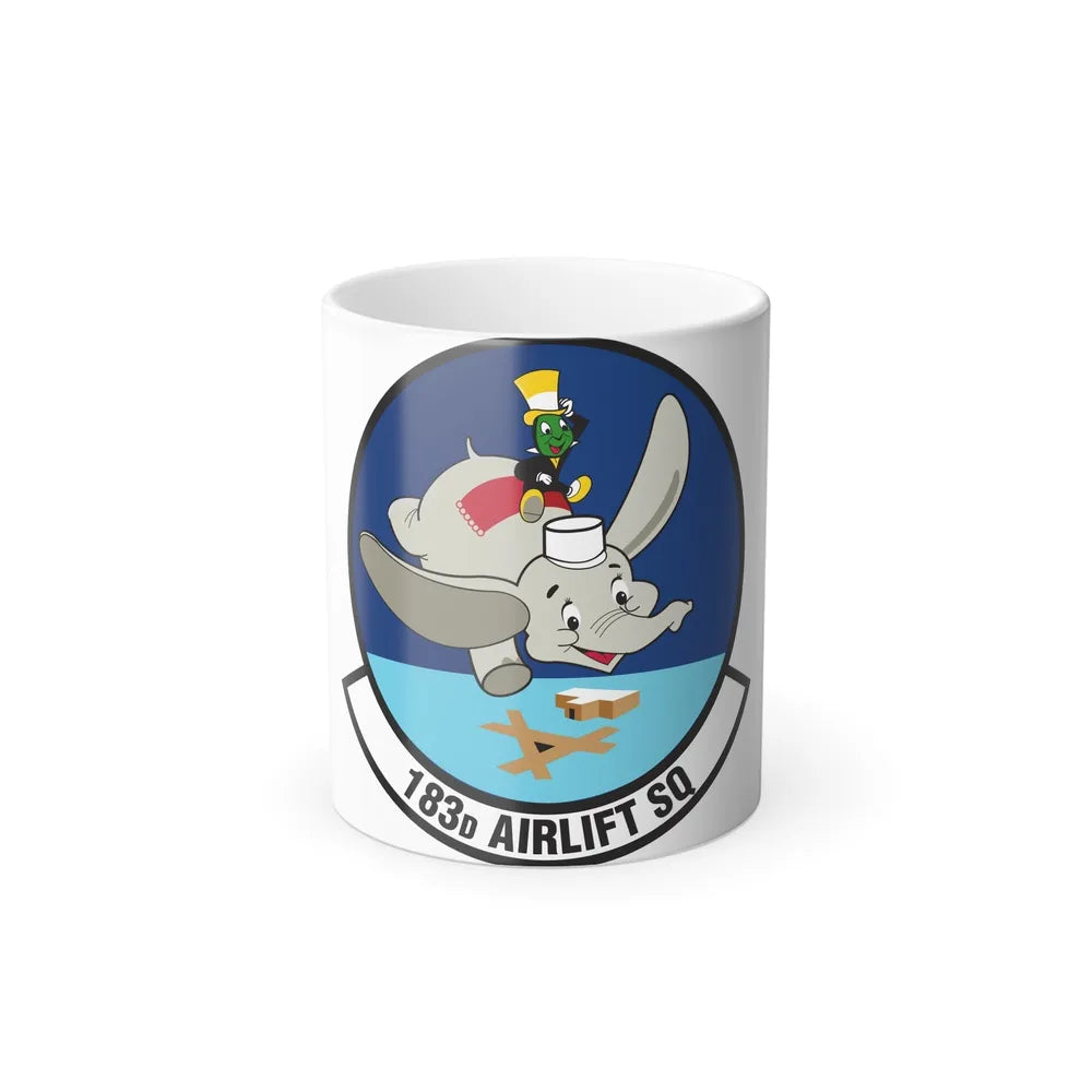 183 Airlift Squadron (U.S. Air Force) Color Changing Coffee Mug-11oz-Go Mug Yourself