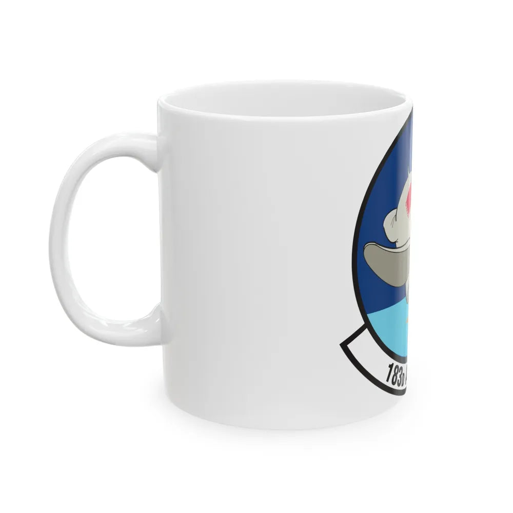 183 Airlift Squadron (U.S. Air Force) White Coffee Mug-Go Mug Yourself