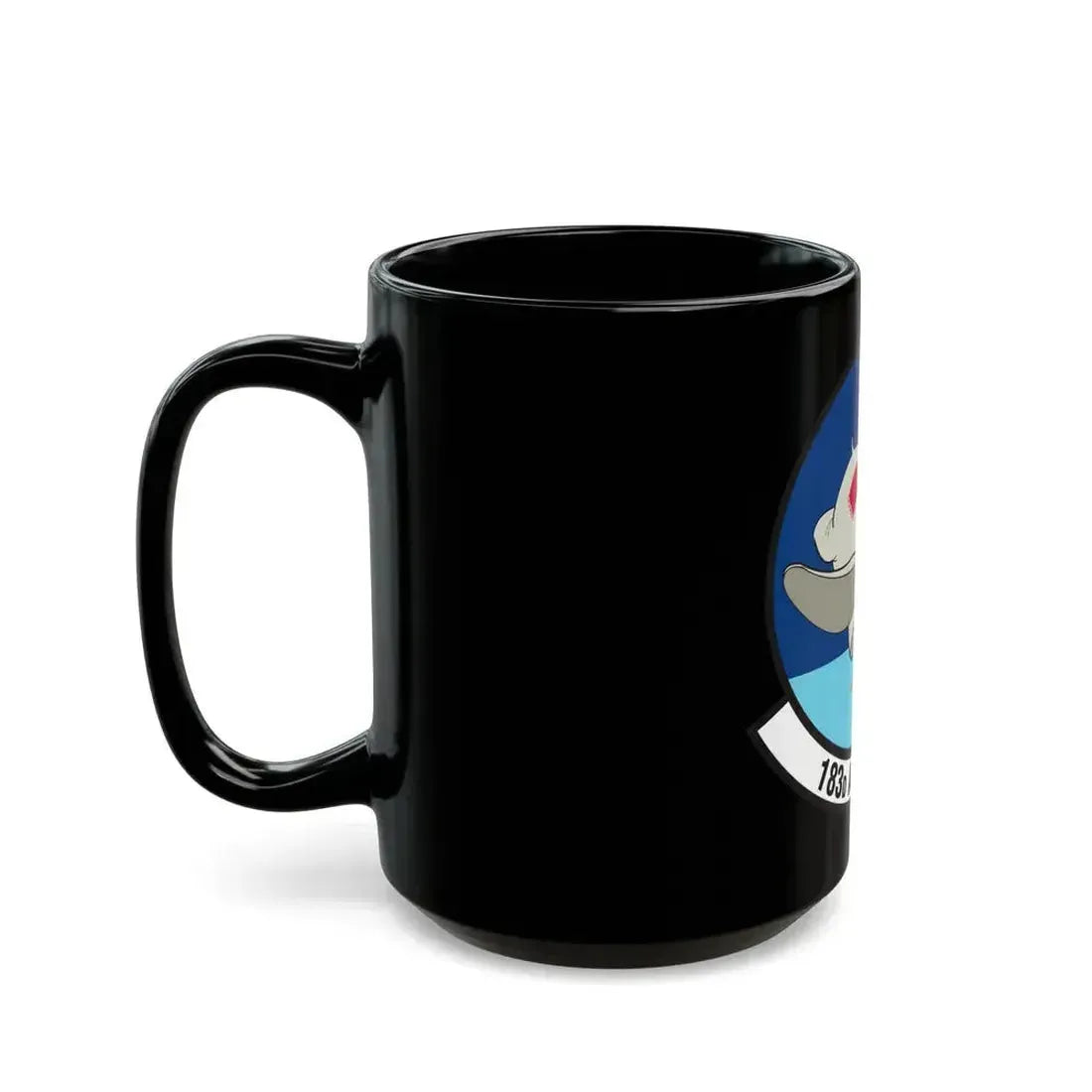 183 Airlift Squadron (U.S. Air Force) Black Coffee Mug - Go Mug Yourself