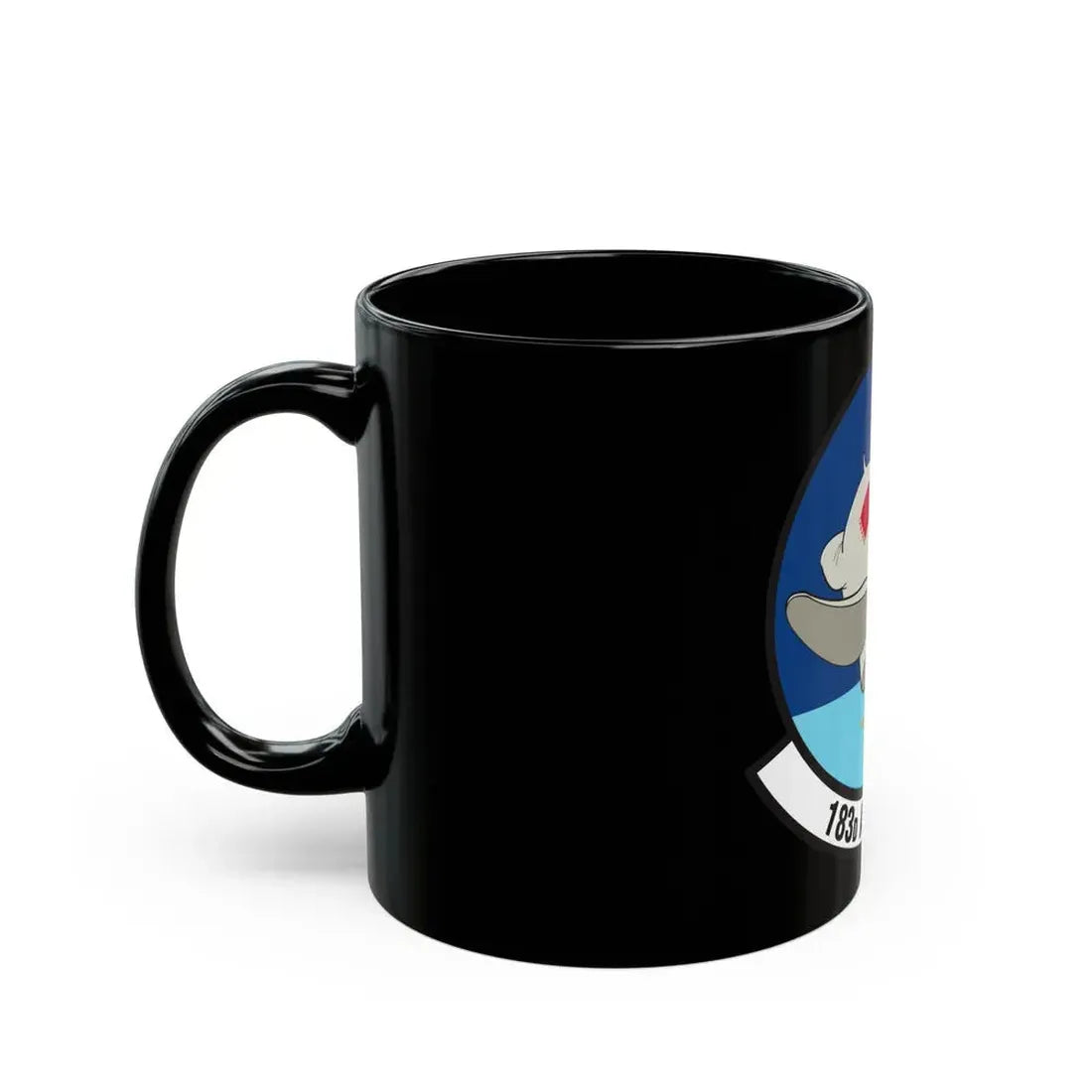 183 Airlift Squadron (U.S. Air Force) Black Coffee Mug - Go Mug Yourself