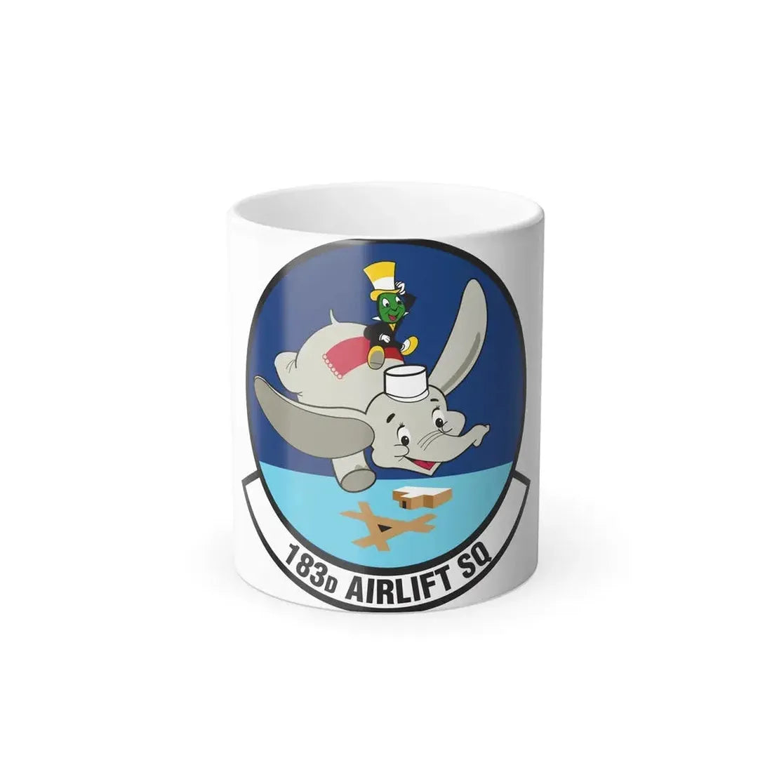 183 Airlift Squadron (U.S. Air Force) Color Changing Coffee Mug 11oz - Go Mug Yourself