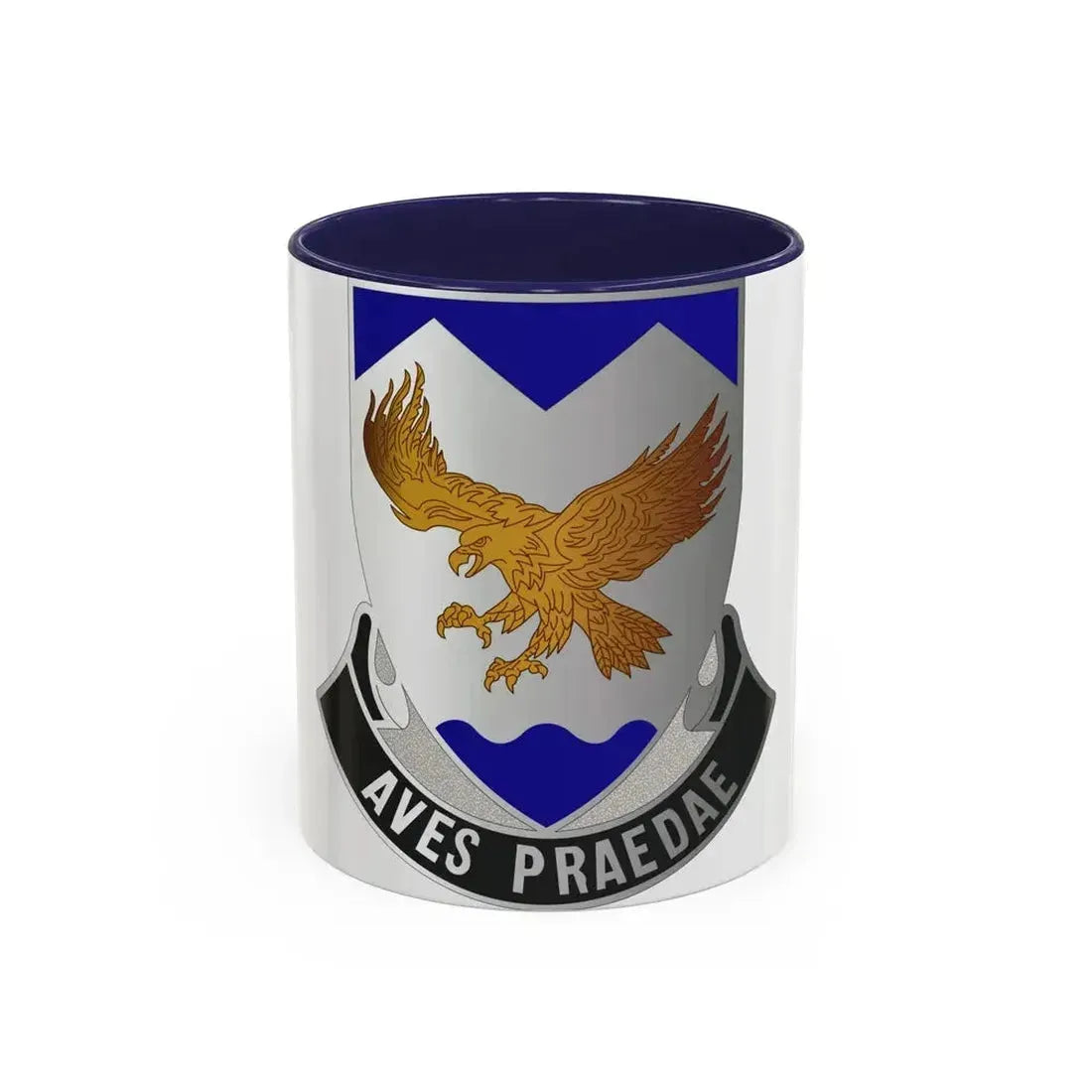 183 Aviation Regiment (U.S. Army) Accent Coffee Mug 11oz Navy - Go Mug Yourself