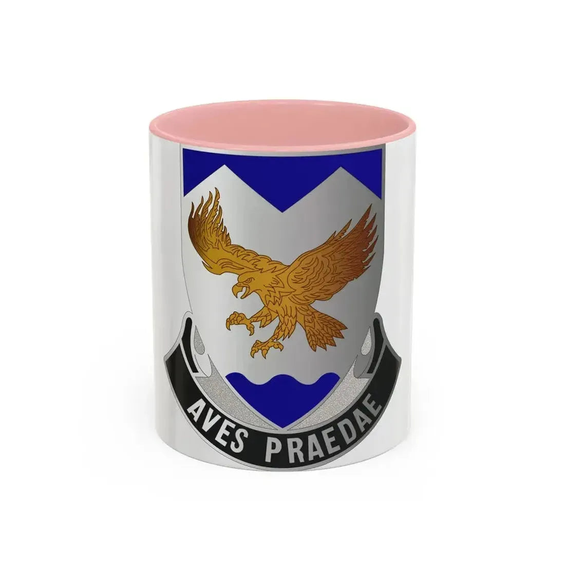 183 Aviation Regiment (U.S. Army) Accent Coffee Mug 11oz Pink - Go Mug Yourself