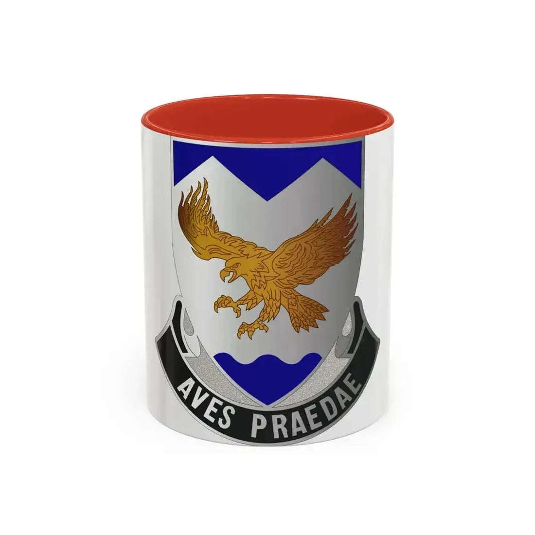 183 Aviation Regiment (U.S. Army) Accent Coffee Mug 11oz Red - Go Mug Yourself