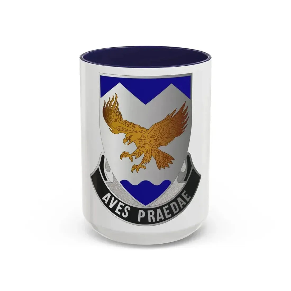 183 Aviation Regiment (U.S. Army) Accent Coffee Mug 15oz Navy - Go Mug Yourself
