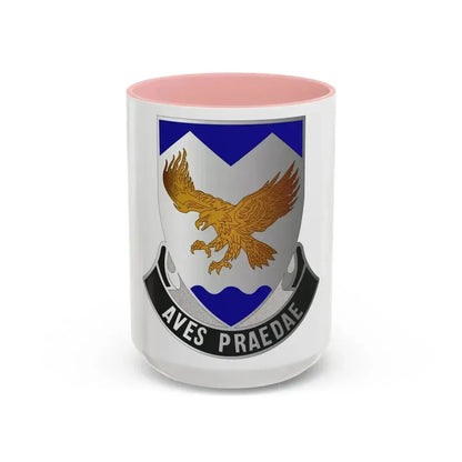 183 Aviation Regiment (U.S. Army) Accent Coffee Mug 15oz Pink - Go Mug Yourself