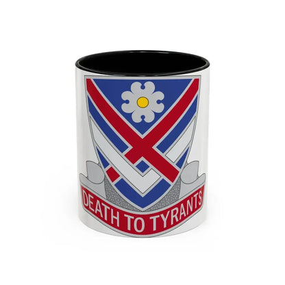 183 Cavalry Regiment (U.S. Army) Accent Coffee Mug 11oz Black - Go Mug Yourself