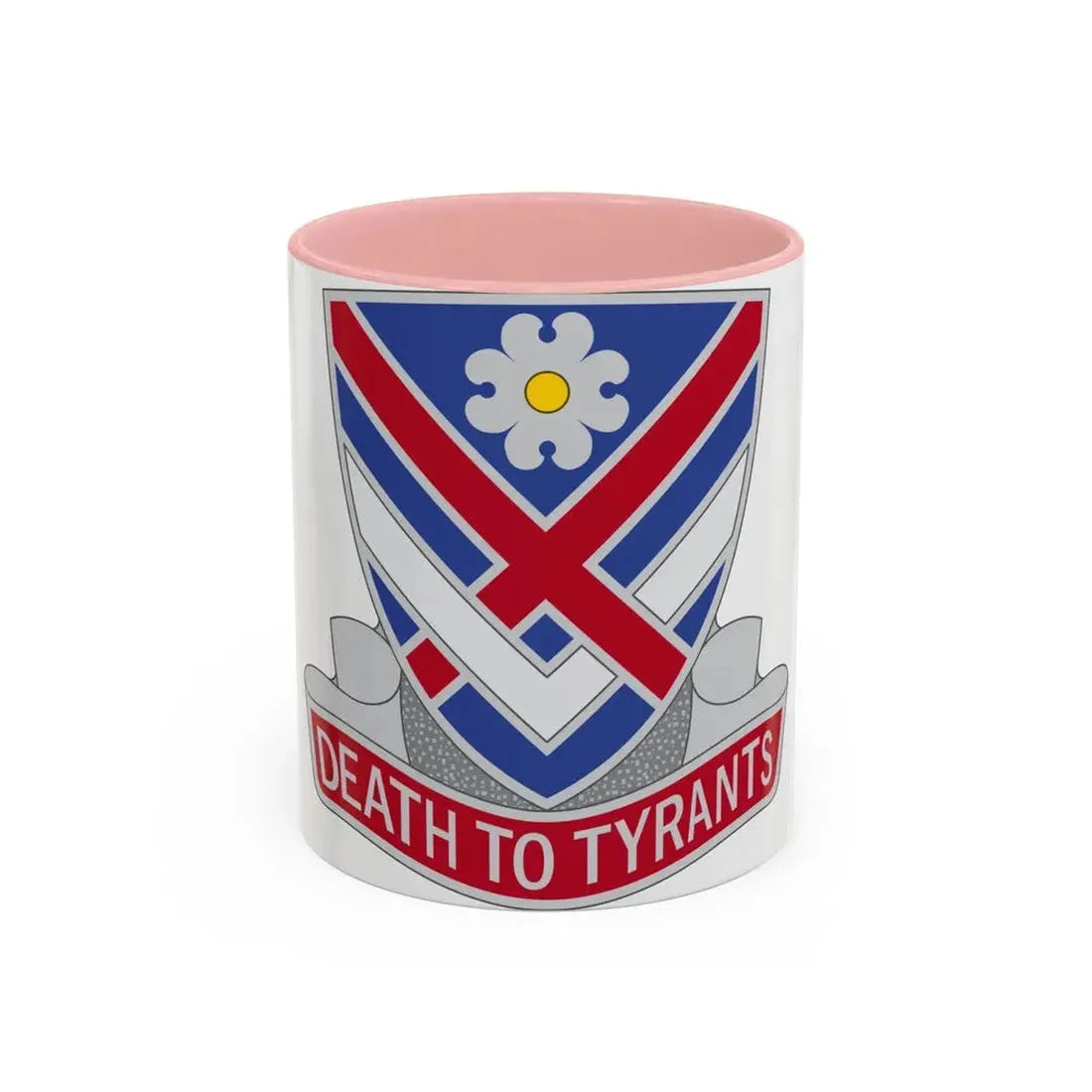 183 Cavalry Regiment (U.S. Army) Accent Coffee Mug 11oz Pink - Go Mug Yourself
