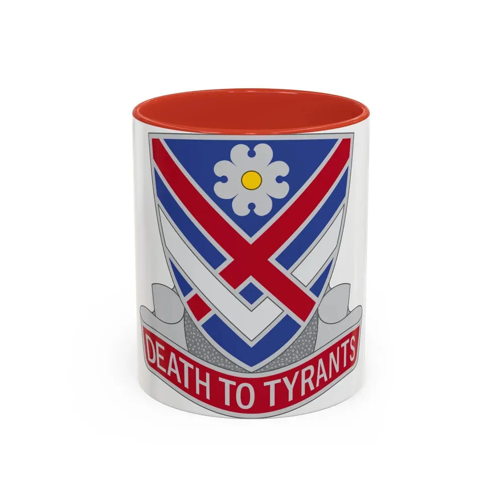 183 Cavalry Regiment (U.S. Army) Accent Coffee Mug 11oz Red - Go Mug Yourself