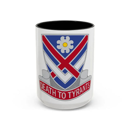 183 Cavalry Regiment (U.S. Army) Accent Coffee Mug 15oz Black - Go Mug Yourself