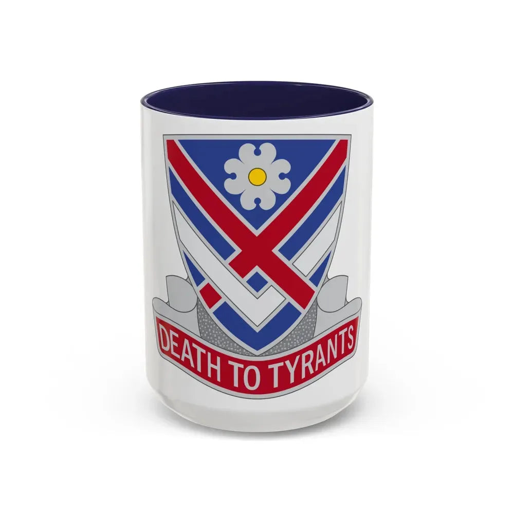 183 Cavalry Regiment (U.S. Army) Accent Coffee Mug 15oz Navy - Go Mug Yourself