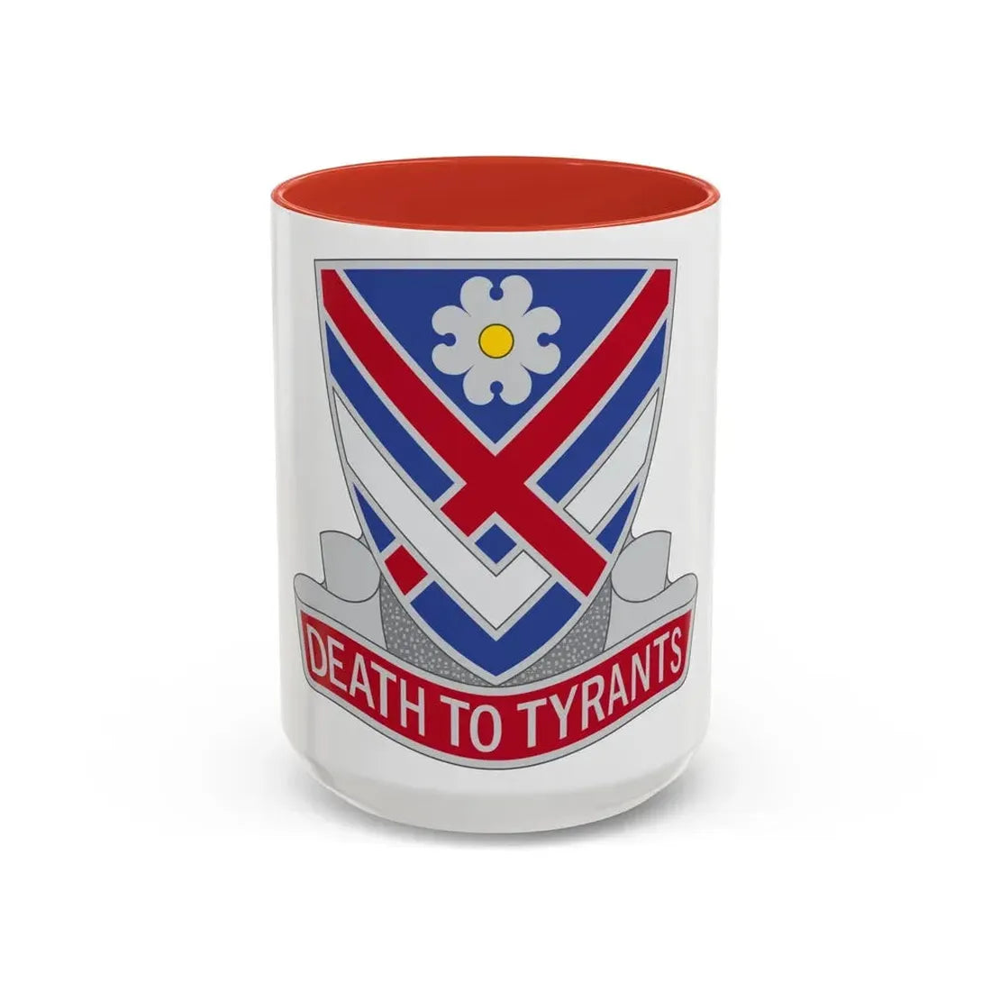 183 Cavalry Regiment (U.S. Army) Accent Coffee Mug 15oz Red - Go Mug Yourself