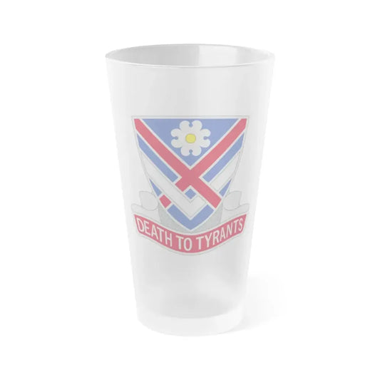183 Cavalry Regiment (U.S. Army) Frosted Pint Glass 16oz Default Title - Go Mug Yourself
