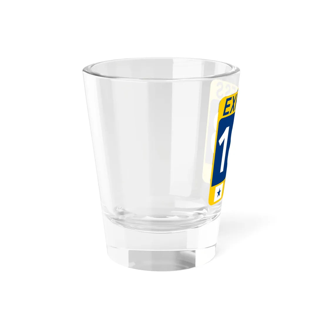 183 Express Lane free (Texas) (Road Sign) Shot Glass 1.5oz - Go Mug Yourself