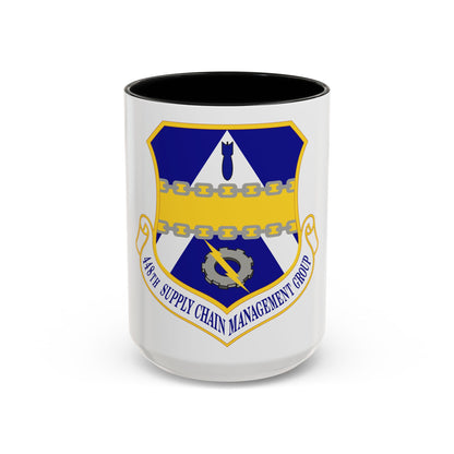 448th Supply Chain Management Group (U.S. Air Force) Accent Coffee Mug