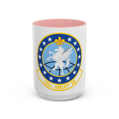 165 Airlift Squadron (U.S. Air Force) Accent Coffee Mug