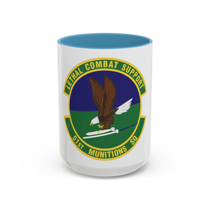 51st Munitions Squadron (U.S. Air Force) Accent Coffee Mug