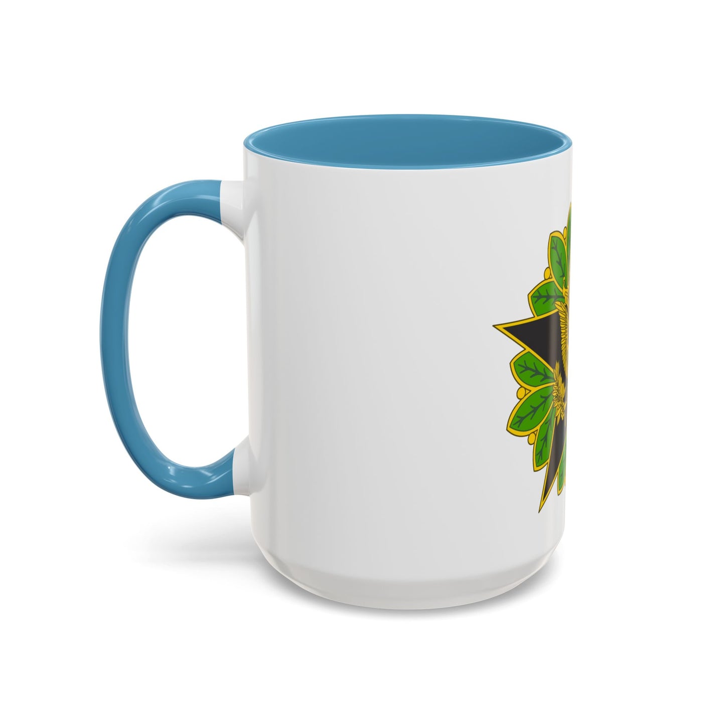 Staff Identification Badge (U.S. Army) Accent Coffee Mug