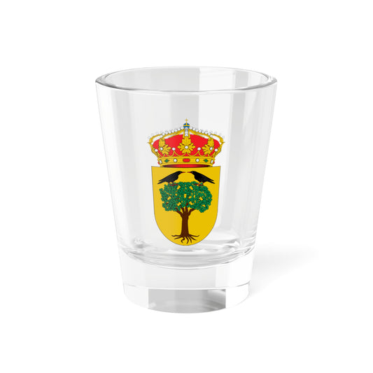 Escudo de Leciñena (Spain) (Coat of Arms) Shot Glass 1.5oz