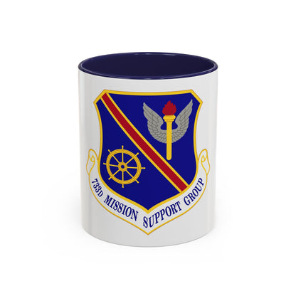 733d Mission Support Group (U.S. Air Force) Accent Coffee Mug
