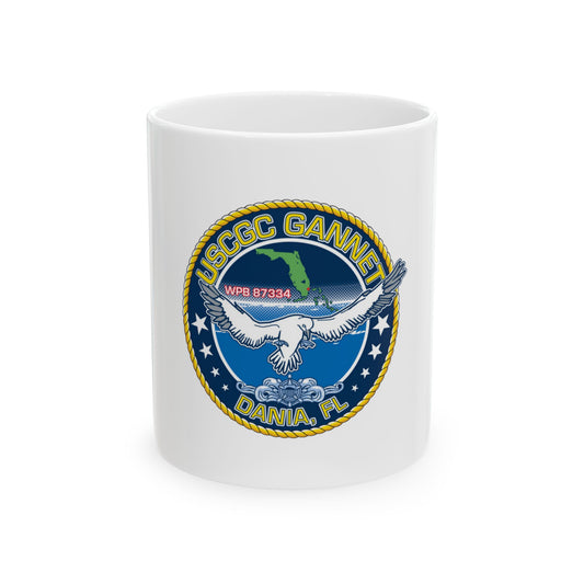 USCGC Gannet Dania FL (U.S. Coast Guard) White Coffee Mug