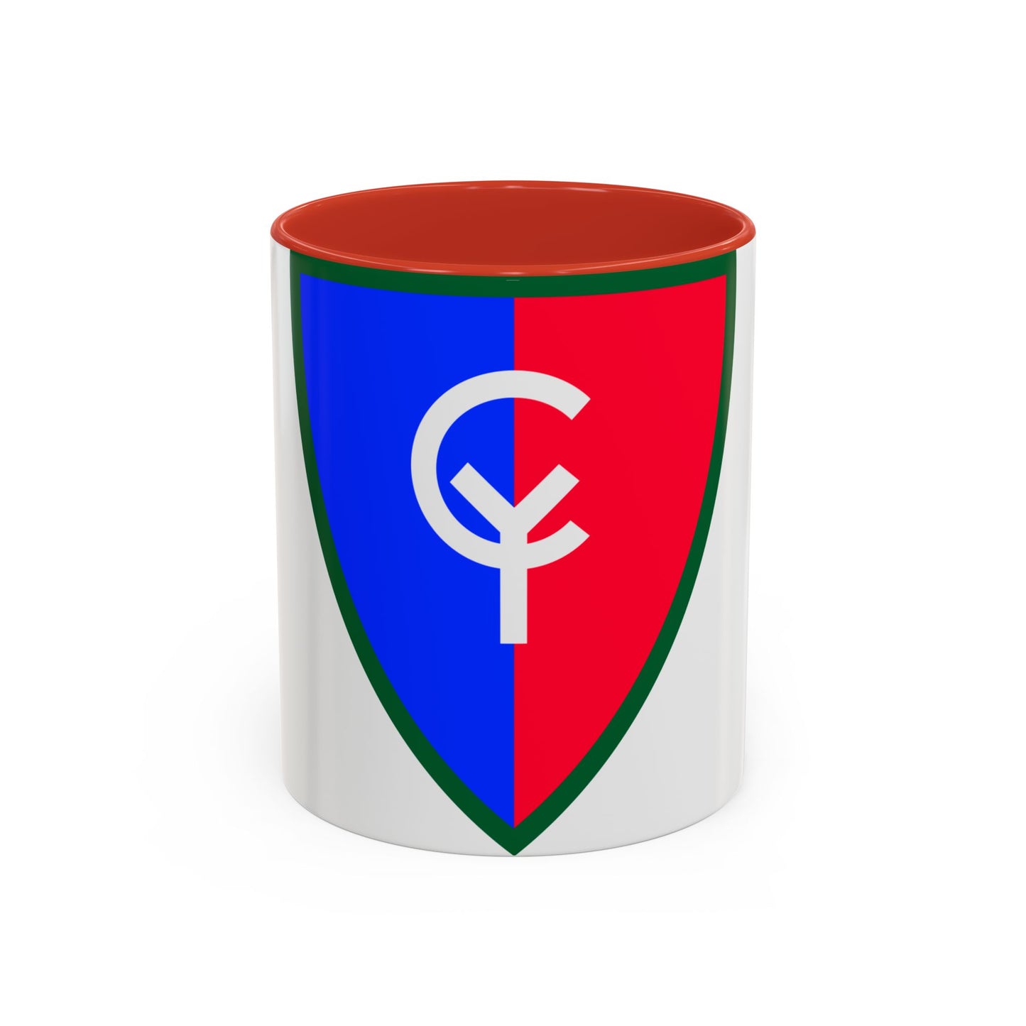 38th Infantry Division SSI (U.S. Army) Accent Coffee Mug