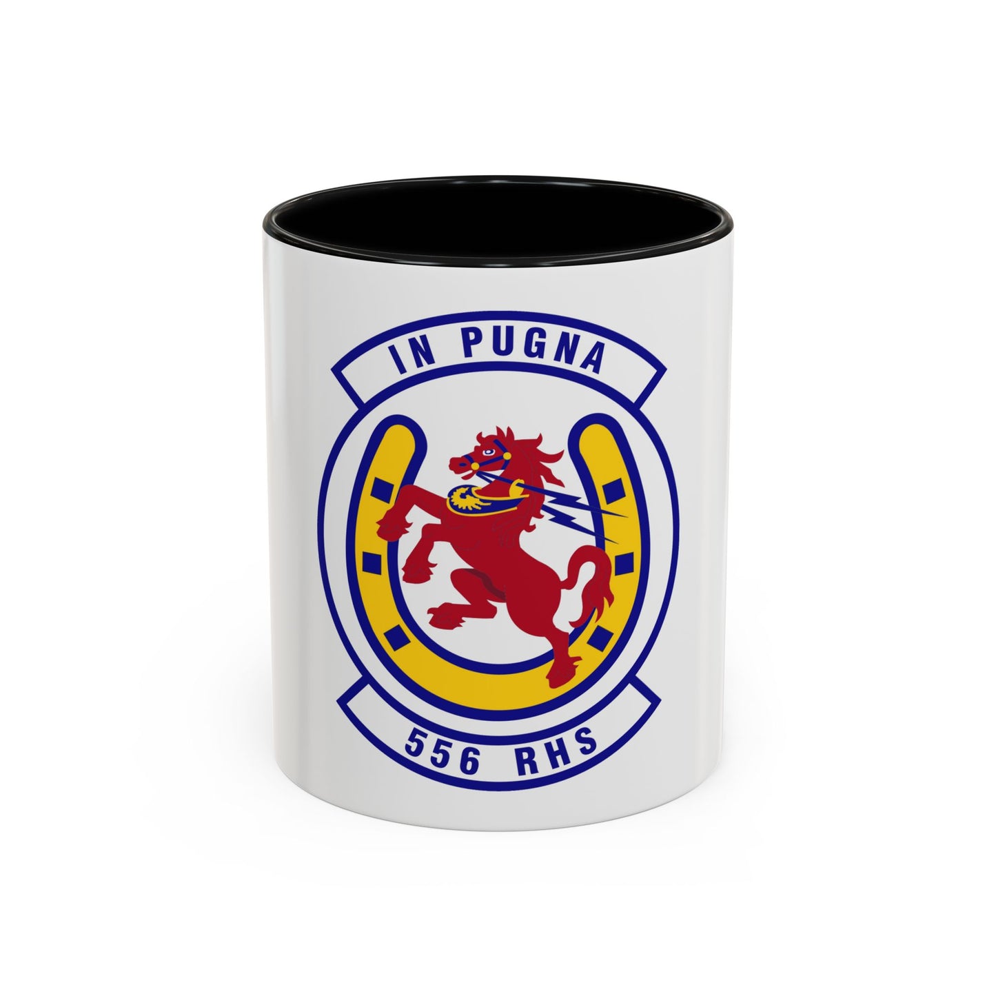 556th Red Horse Squadron (U.S. Air Force) Accent Coffee Mug