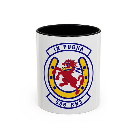 556th Red Horse Squadron (U.S. Air Force) Accent Coffee Mug