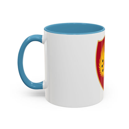 463rd Airborne Field Artillery Battalion (U.S. Army) Accent Coffee Mug