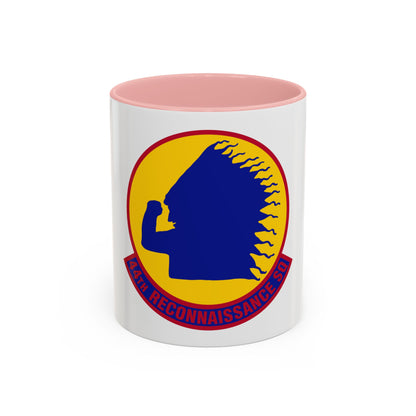 44 Reconnaissance Squadron ACC (U.S. Air Force) Accent Coffee Mug