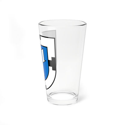 DEU Bottrop COA (Germany) (Coat of Arms) Pint Glass 16oz