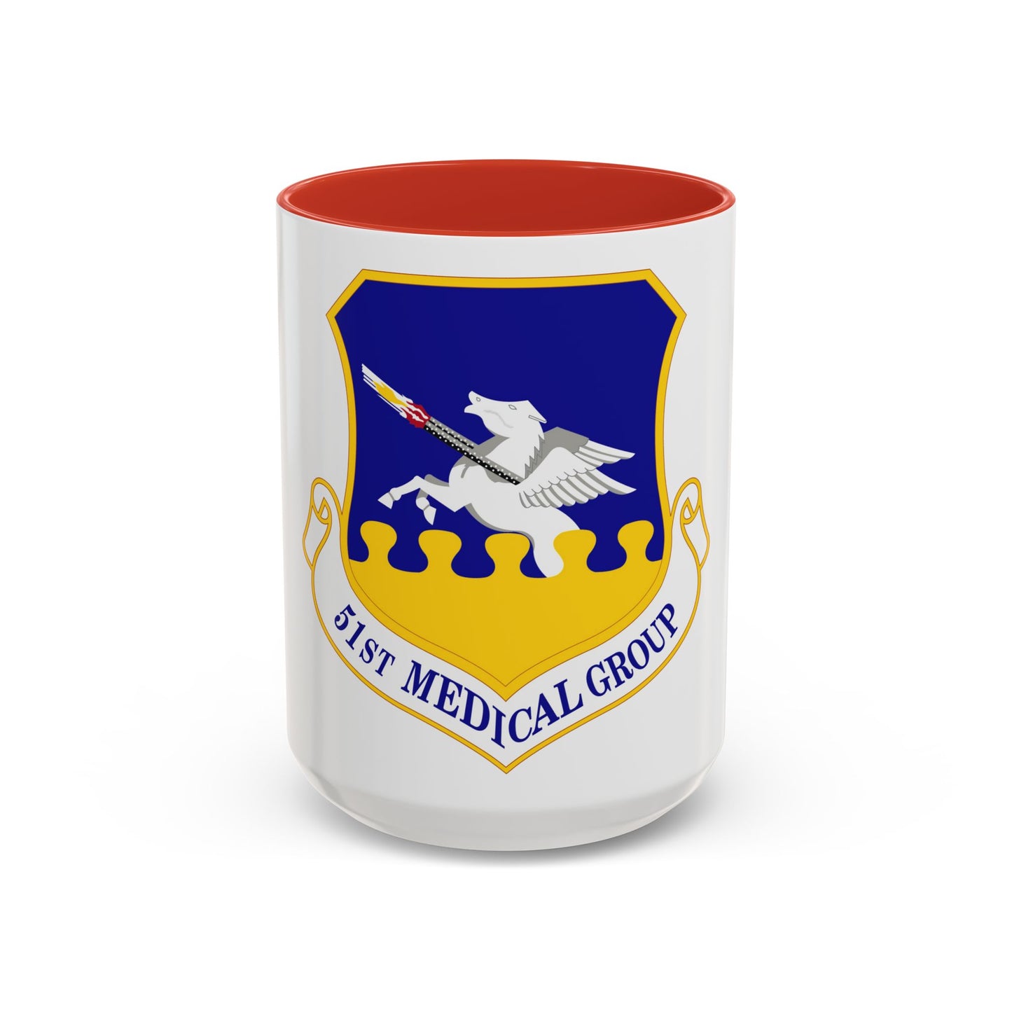 51st Medical Group (U.S. Air Force) Accent Coffee Mug