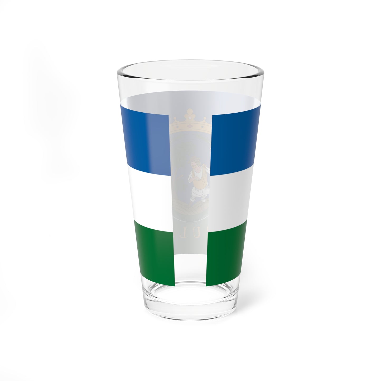 Flag of Pula Hungary (Hungary) Pint Glass 16oz