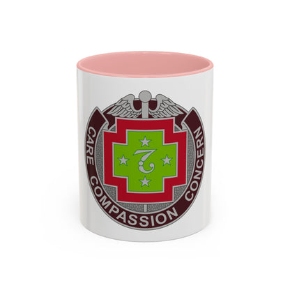 7 Field Hospital (U.S. Army) Accent Coffee Mug