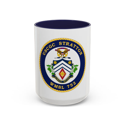 USCG Stratton WMSL 752 (U.S. Coast Guard) Accent Coffee Mug