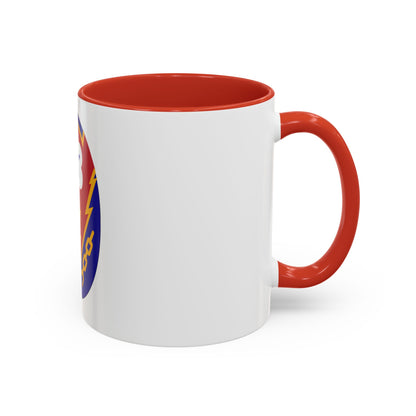 Communications Zone Personnel Europe (U.S. Army) Accent Coffee Mug