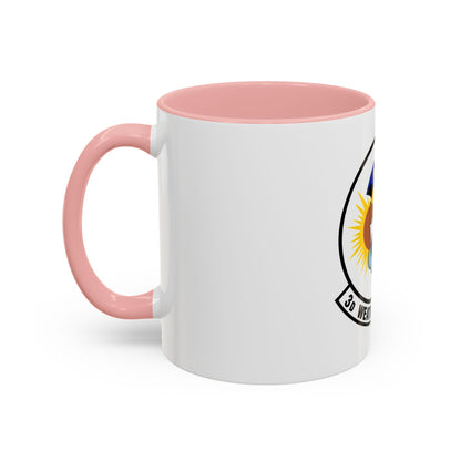 3 Weather Squadron ACC (U.S. Air Force) Accent Coffee Mug