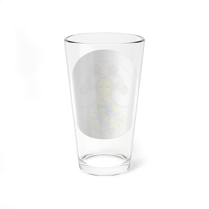 Coat of arms of Valdemar IV of Denmark (Denmark) (Coat of Arms) Pint Glass 16oz