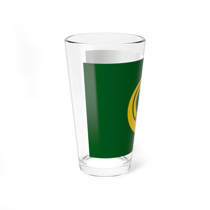 Flag of Kamiichi Toyama (Japan) Pint Glass 16oz