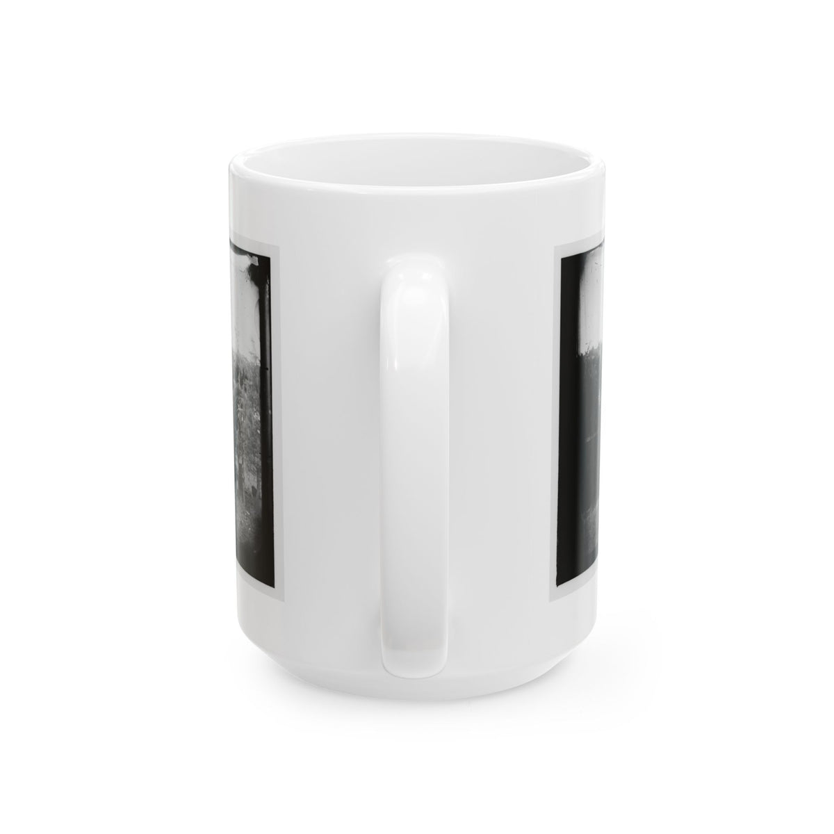 Petersburg, Virginia. Group At Telegraphic Corps Quarters. Headquarters, Army Of The Potomac (U.S. Civil War) White Coffee Mug