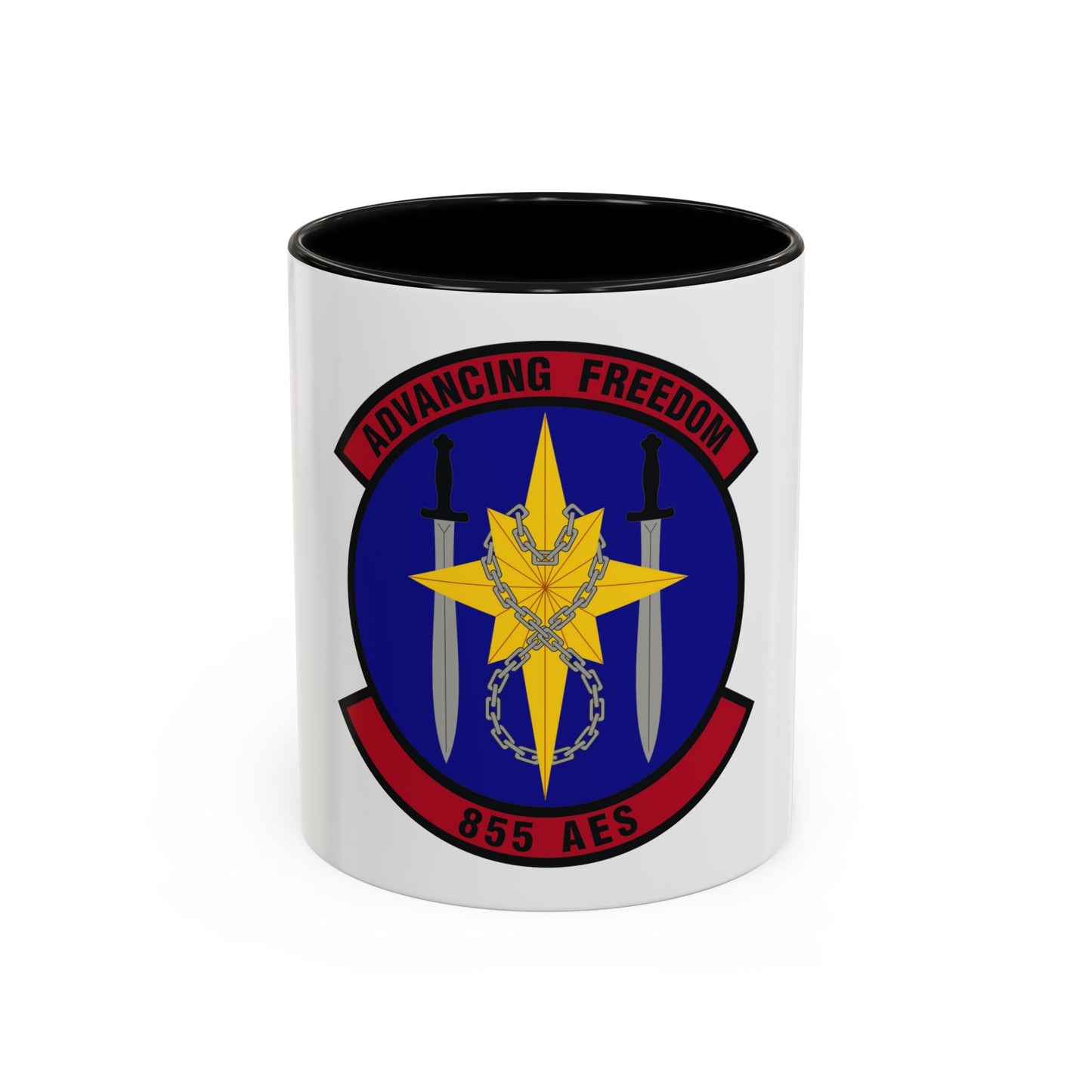 855th Air Expeditionary Squadron (U.S. Air Force) Accent Coffee Mug