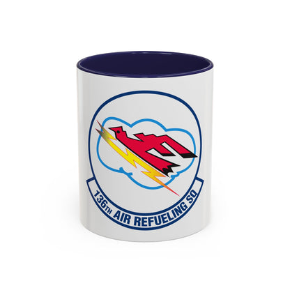 136 Air Refueling Squadron (U.S. Air Force) Accent Coffee Mug