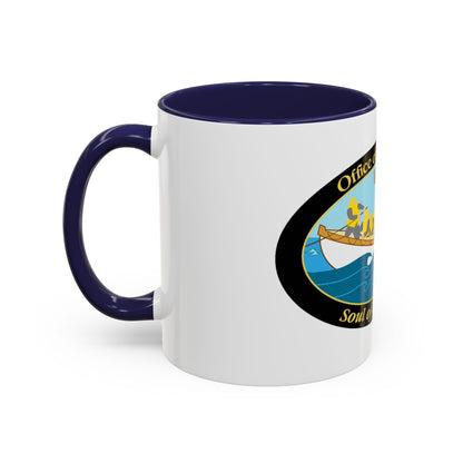USCG Office of Boat Forces (U.S. Coast Guard) Accent Coffee Mug